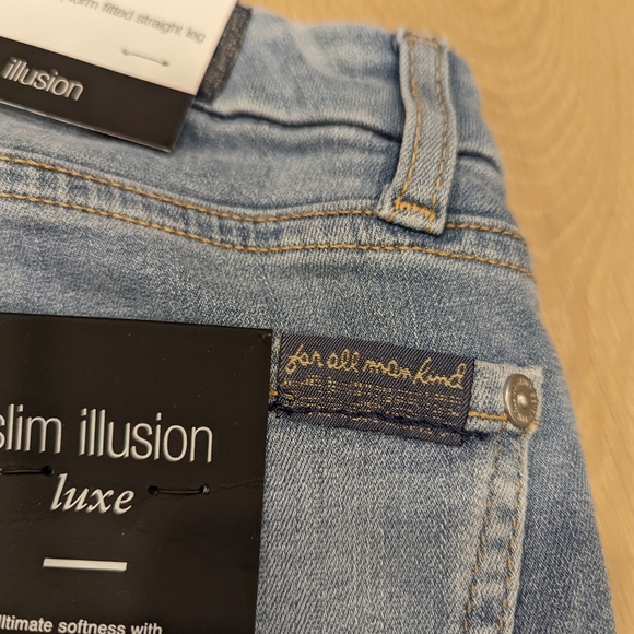 7 for All Mankind slim straight jeans - Picture 7 of 11